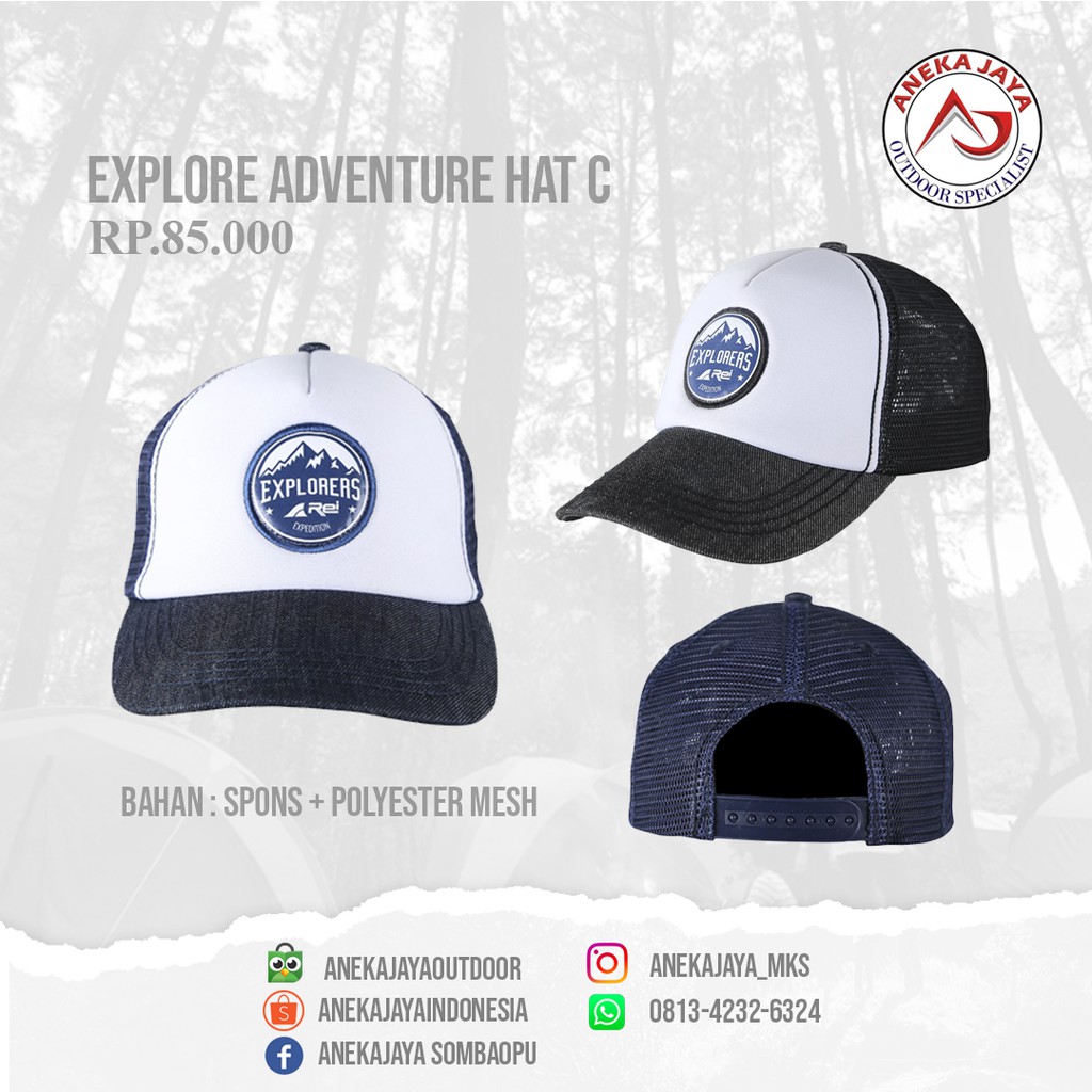 TOPI REI EXPLORE ADV HAT C