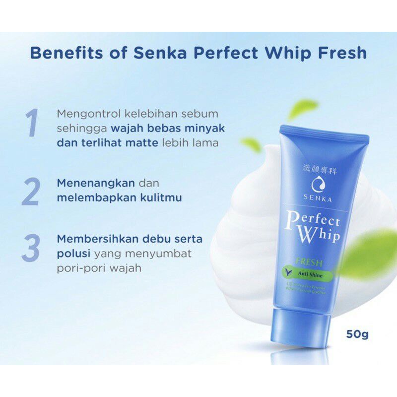 Senka Perfect Whip Fresh 50gr