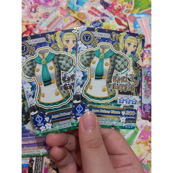 Aqua Bakery Blouse Yurika || Kartu Aikatsu Asli