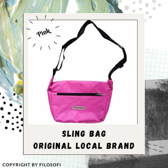 Sling Bag Tropical (tas kekinian lokal brand)