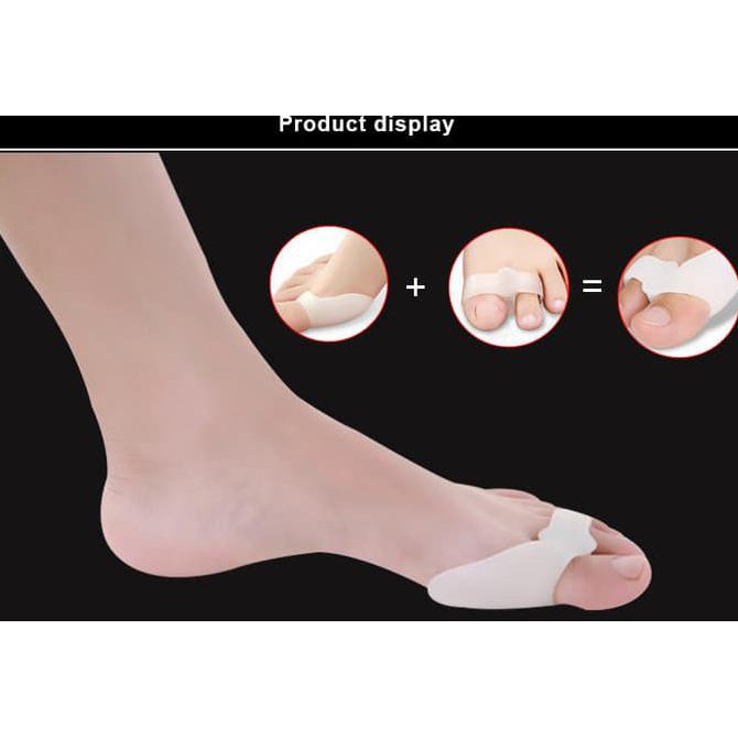BUNION SILICON HALLUX VALGUS SILICONE PELINDUNG SILIKON BUNION FEET