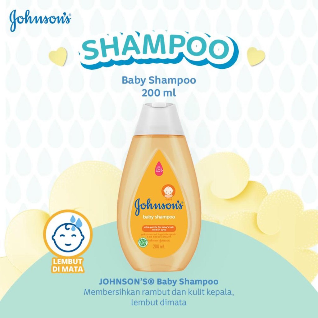 Johnson’s Active Kids Shiny Drops Shampoo 100 ml 200 ml