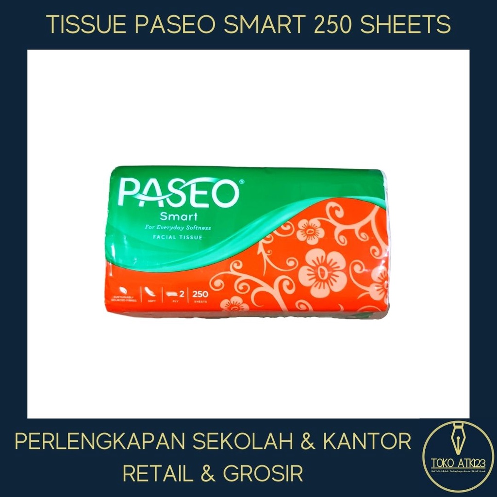 Tissue Facial Paseo Smart 250 Sheets