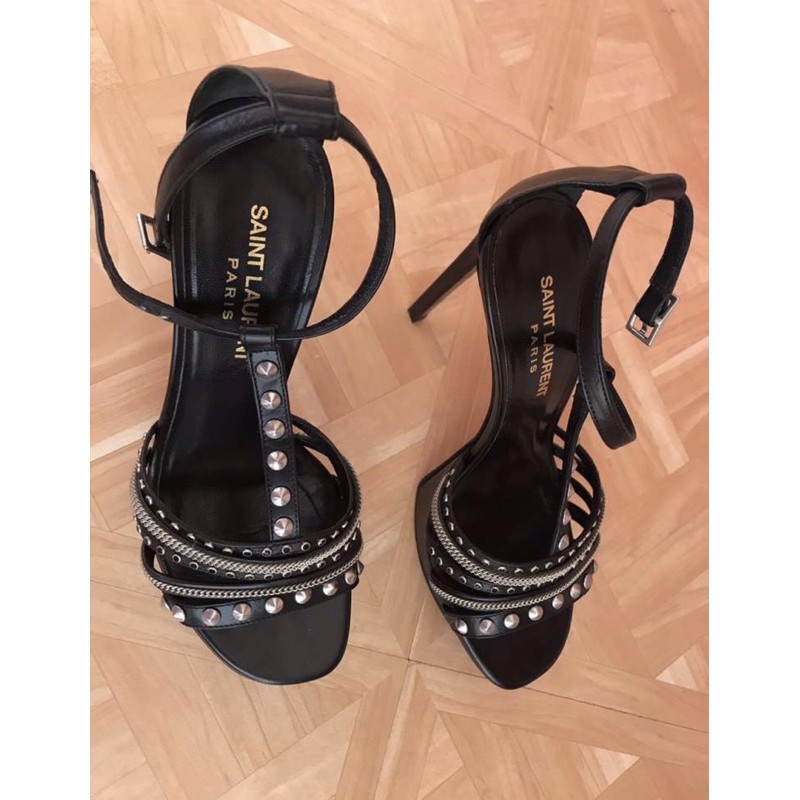 Heels Second/preloved “Saint Laurent/YSL” Asli 2016. Sepatu Hak tinggi