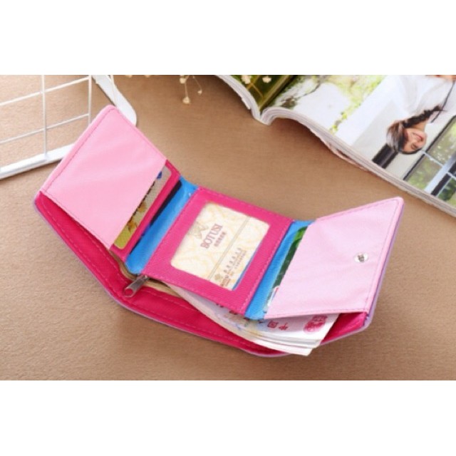 OTS 098 - Wallet / Dompet Wanita Lipat Mini fashion korea Triple Cat