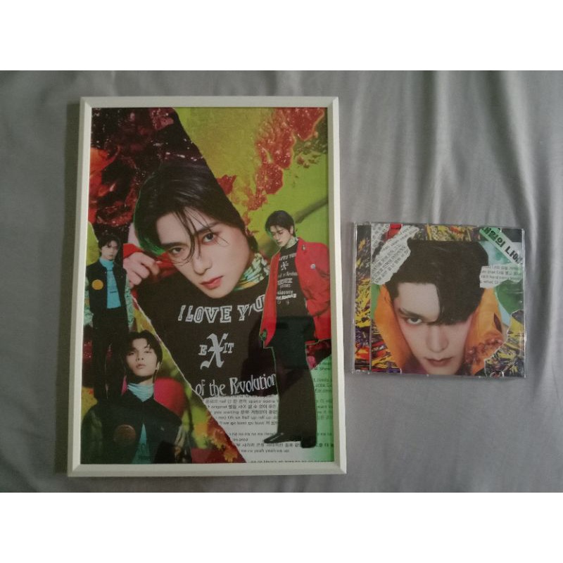photo frame deco + jewel case deco sticky nct 127