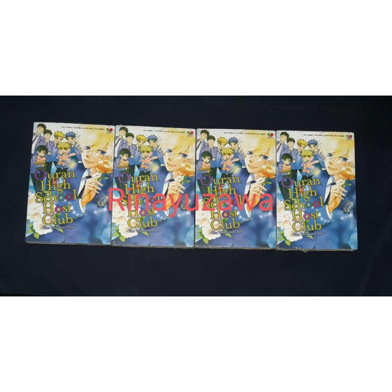 Komik Bekas Ouran High School Host Club The Treasured Days by Bisco Hatori ( Light Novel )