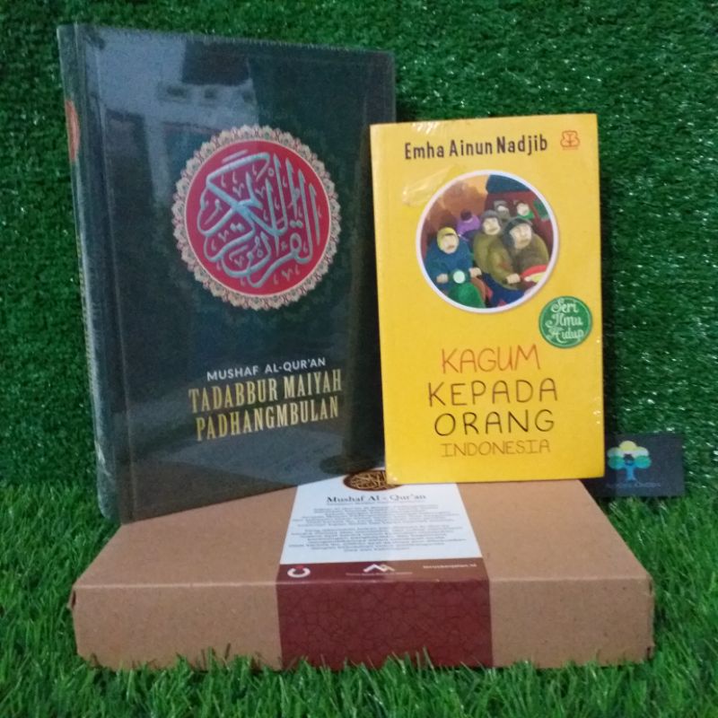 Paket Mushaf Al Quran Tadabbur Maiyah Padhangmbulan + Kagum Kepada Orang Indonesia - ORIGINAL READY 