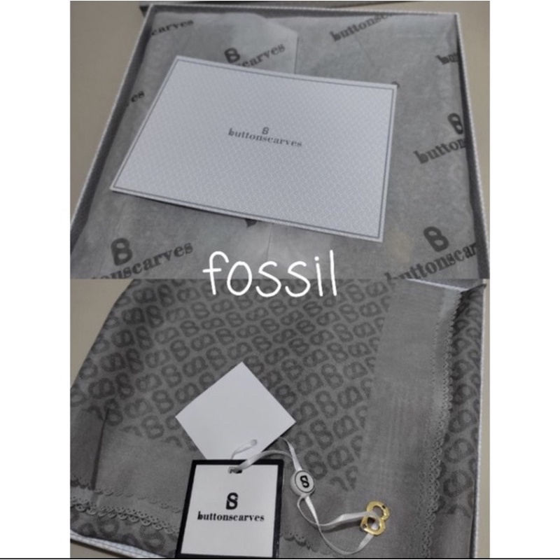 buttonscarves tapis fossil