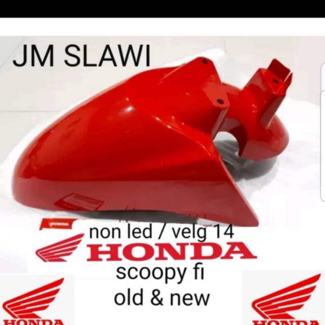 Spakbor Depan Scoopy F1 Non Led Velg 14 Ori AHM