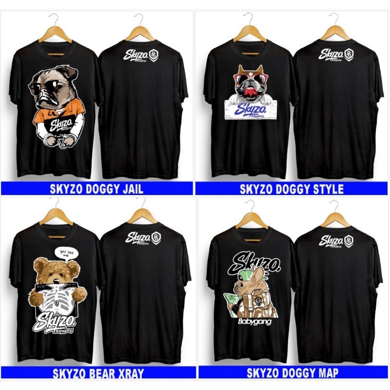 KAOS SKYZO/BABYGANG/DOGGY/BEAR/KAOS DISTRO SKYZO