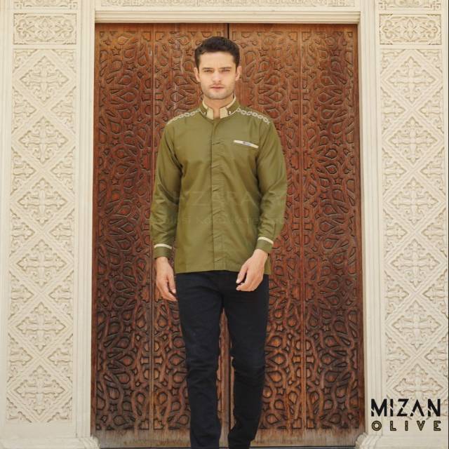 Koko Mizan Olive Dewasa M By Ahzarayy