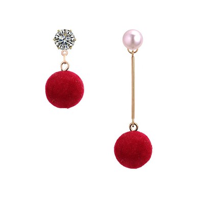 Anting Bulat Panjang Pendek