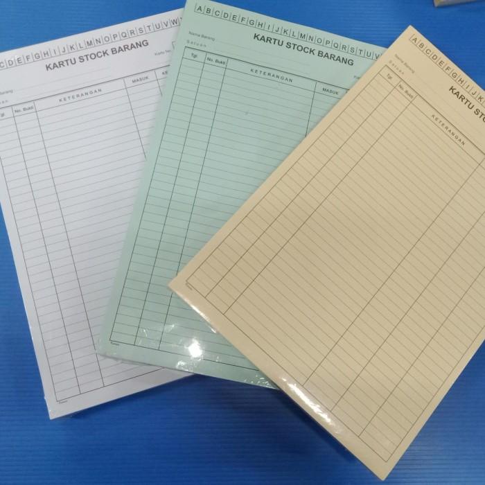 

Kartu Stock Barang Folio
