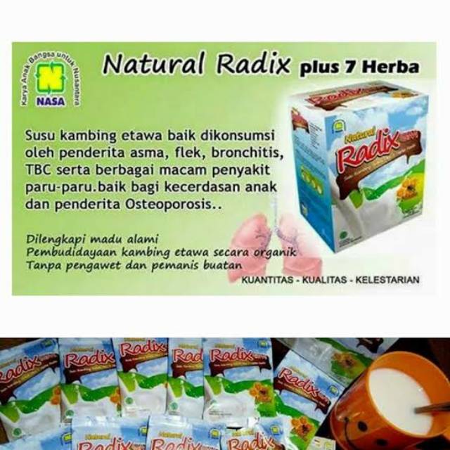 

Susu Radik(susu kambing ettawa