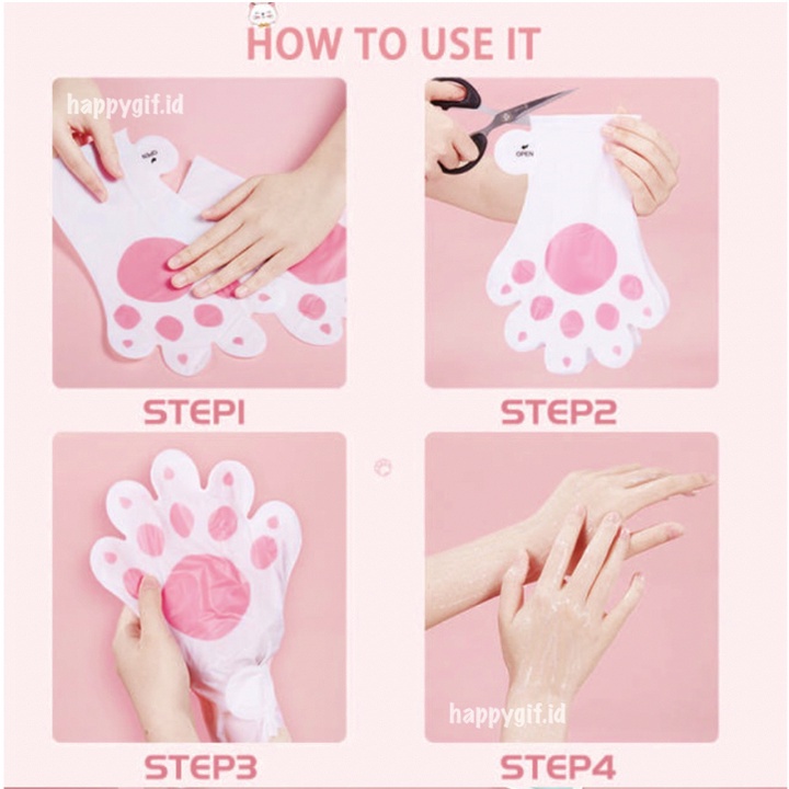 KITTY Masker Perawatan Tangan Kaki Hand Mask Foot Mask XX034