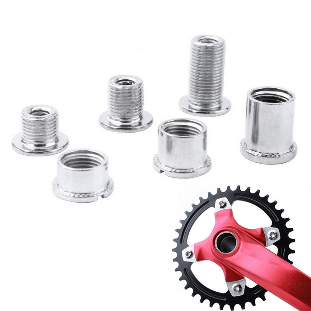 Lanfy Baut Crankset 5 Pcs MTB Chainwheel Baut Bagian Sepeda Aksesoris Sepeda Engkol Mur Sekrup