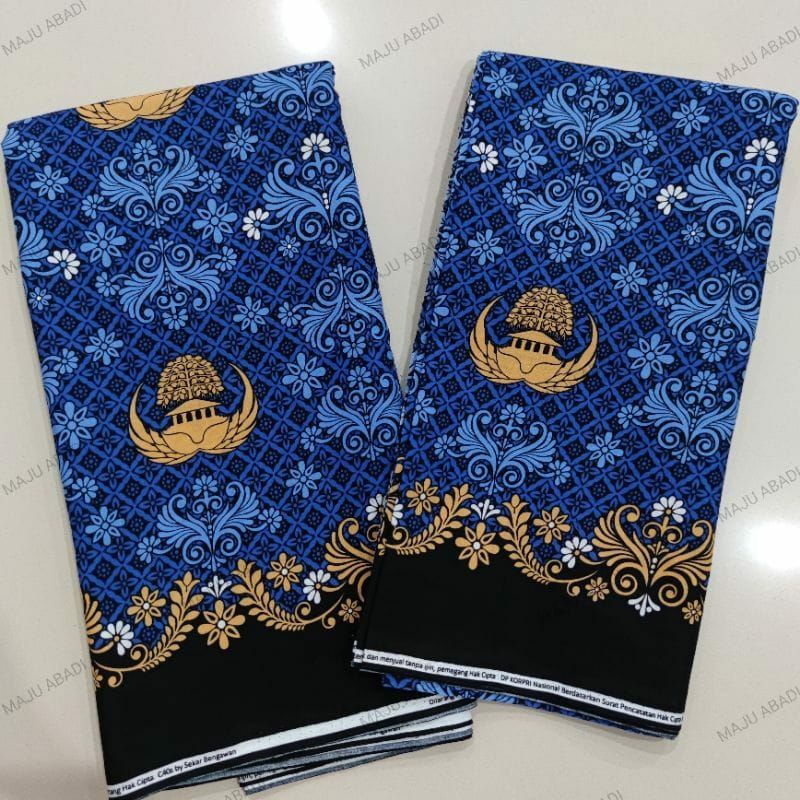 KAIN BATIK KORPRI TERBARU. SERAGAM PNS. ASN. RESMI