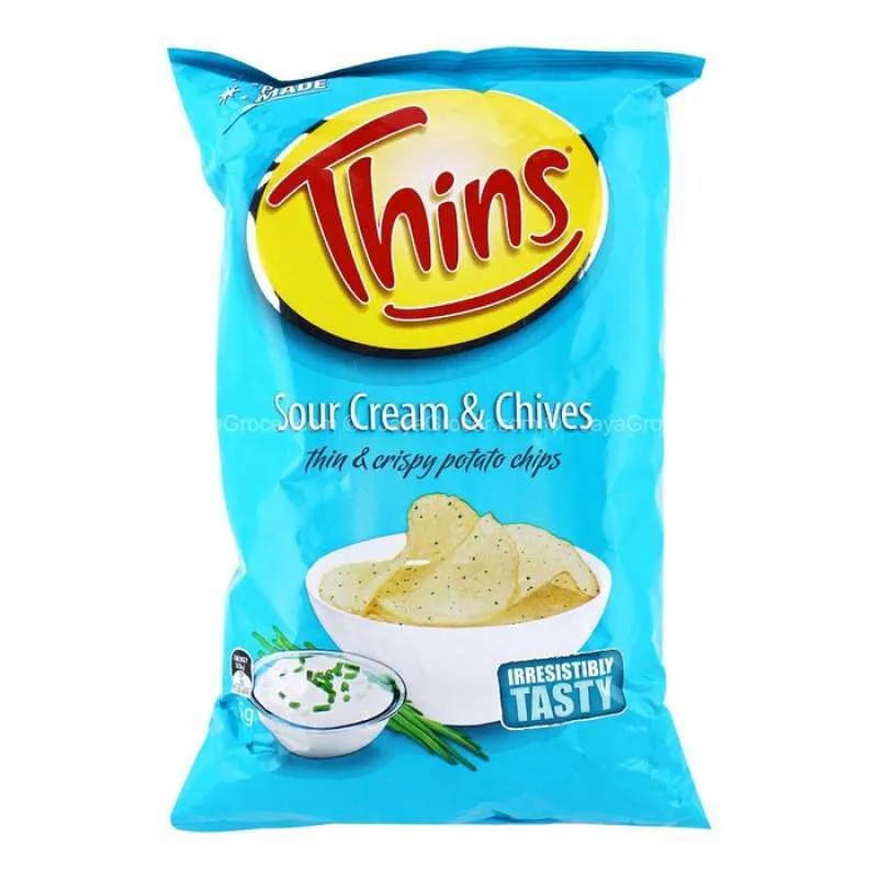 

THINS SOUR CREAM &CHIVES 175GR