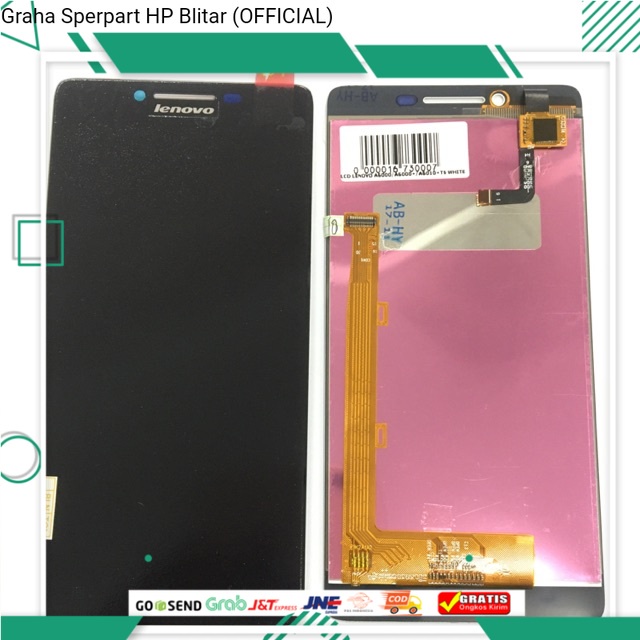 LCD TOUCHSCREEN LENOVO A6000 / LCD TS LENOVO A6000+ / LCD TS LENOVO A6000 PLUS