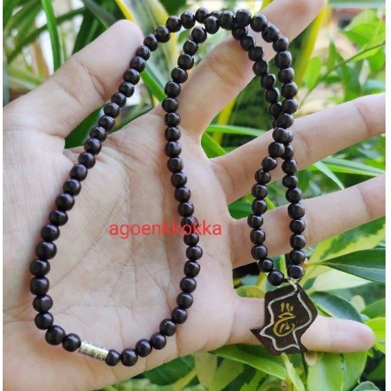 kalung kokka kaukah terompah full ukir hitam