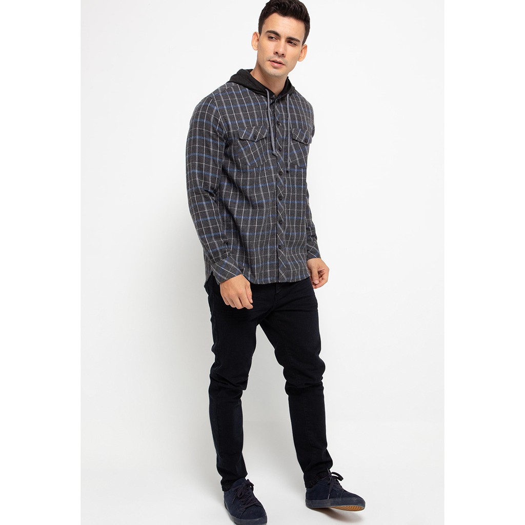 Remix Jeans Kemeja Flanel R2870/2954