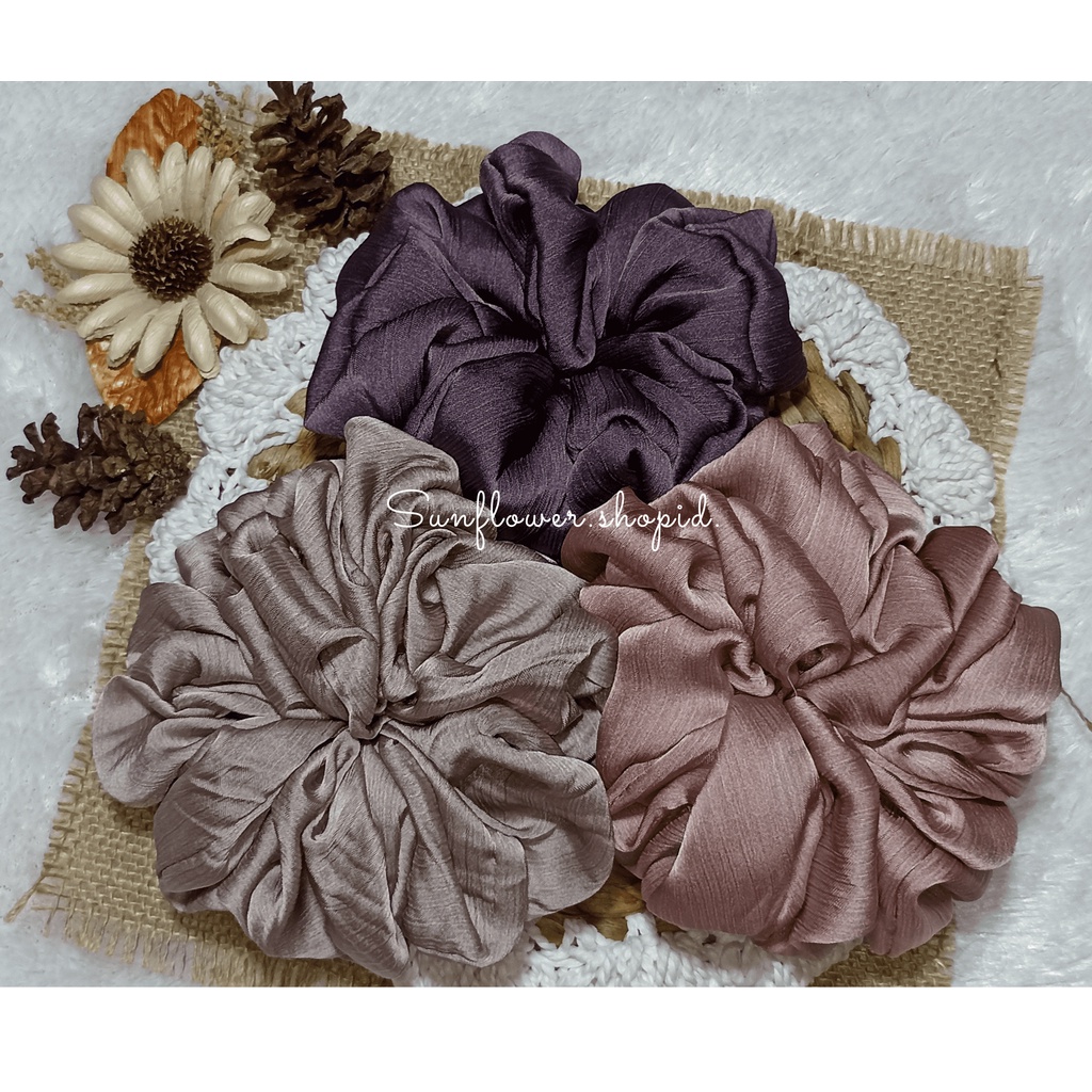 SCRUNCHIE JUMBO/IKAT RAMBUT/CEPOL HIJAB