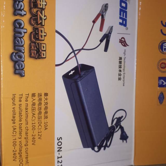 Charger aki mobil suoer 10A son 1210
