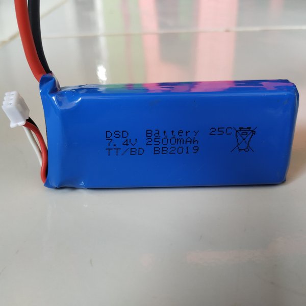 lipo 2s 2500 mah 7.4v 8.4v upgrade baterai hsp wltoys mn