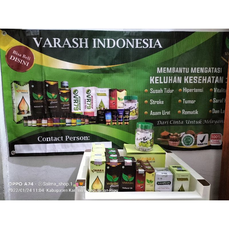 VARASH CLASSIC NATURAL OIL 100 ML ORIGINAL