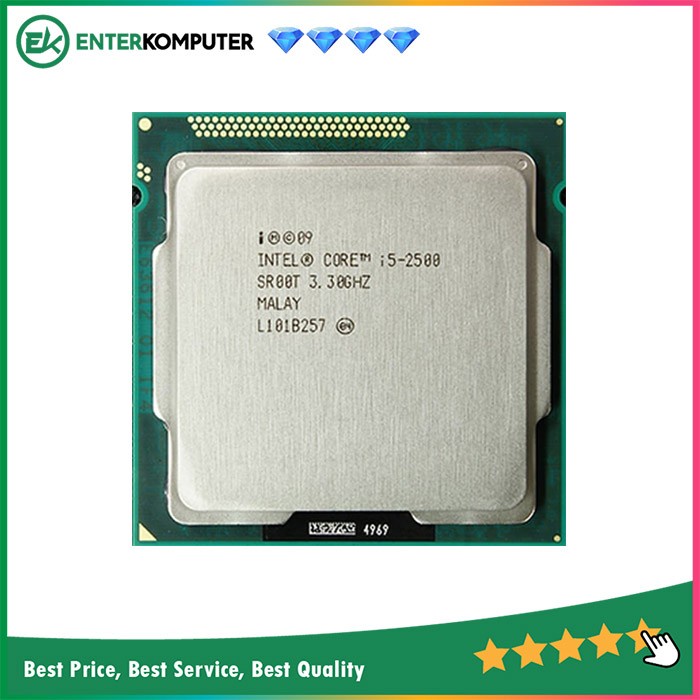 Processor Intel Core i5-2500 3.3 GHz - Cache 6MB [Tray] Socket LGA 1155