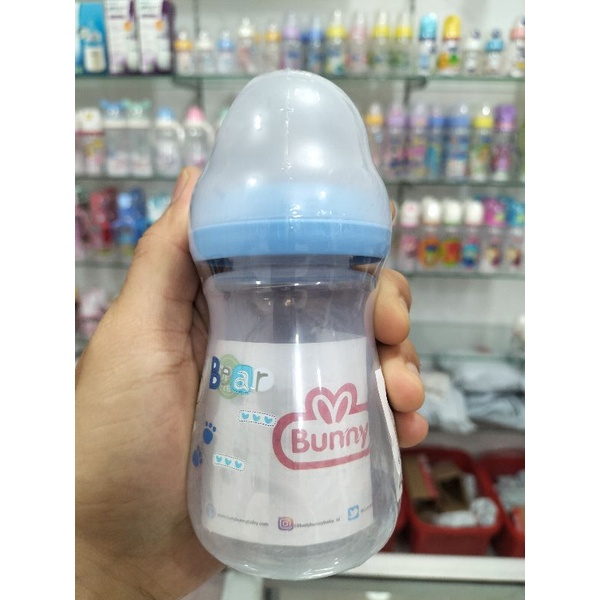 Botol Susu Karakter Lucu Dot Reguler Bunny 250 Ml BPA Free/125Ml  DB 2410/1210