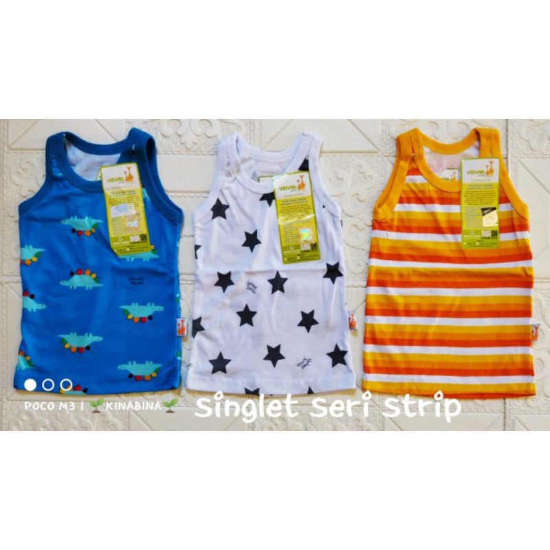 Kaos dalam velvet - singlet velvet