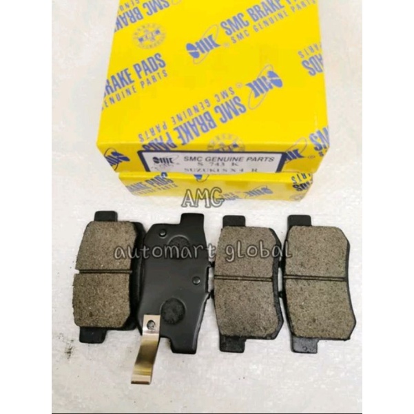 brake pad kampas rem belakang suzuki sx4 xover s-743