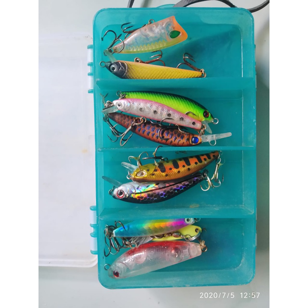 set umpan pancing ultralight