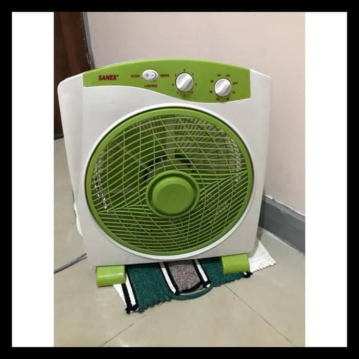 SANEX SB 818 KIPAS ANGIN MEJA 12 INCH KIPAS ANGIN KOTAK BOX FAN SANEX