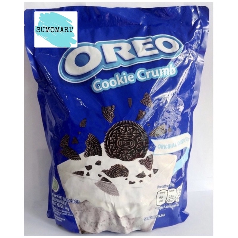 

OREO COOKIE CRUMB 1KG / TOPPING MAKANAN / TOPPING MINUMAN / OREO CRUMB / OREO