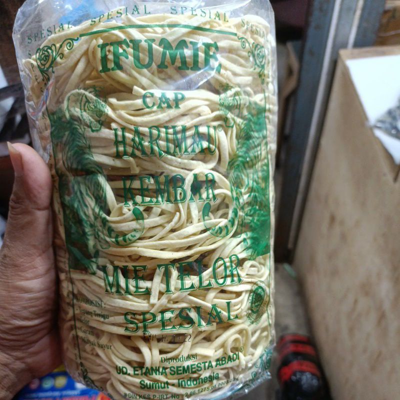 

Ifumie cap Harimau Kembar / Mie Telor spesial