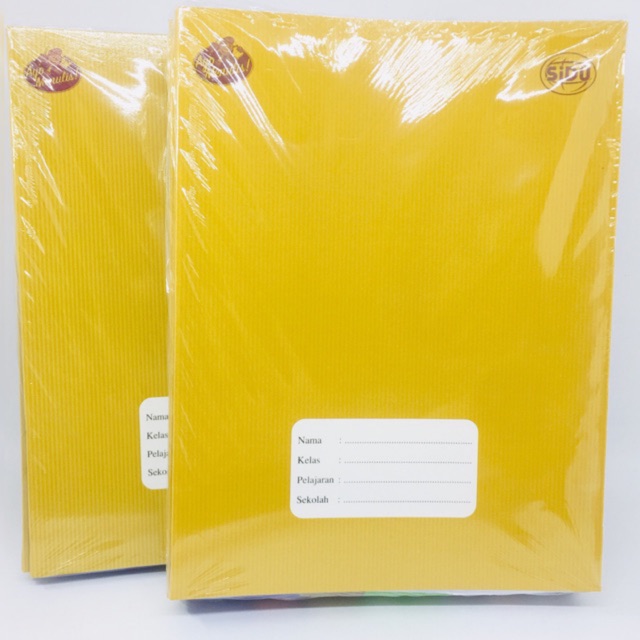 

Buku Tulis Sampul Cokelat SINAR DUNIA Kraft / SIDU 40x10 Lembar