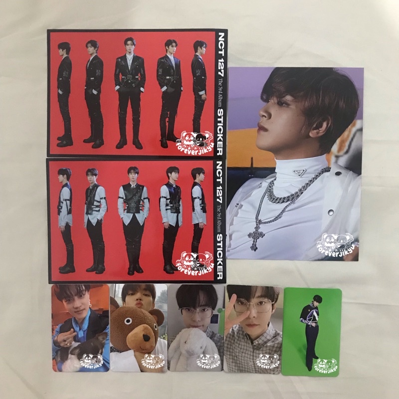 [READY] NCT 127 STICKER OFFICIAL PHOTOCARD POSTCARD PC JOHNNY JAEHYUN TAEIL TAEYONG HAECHAN DOYOUNG 