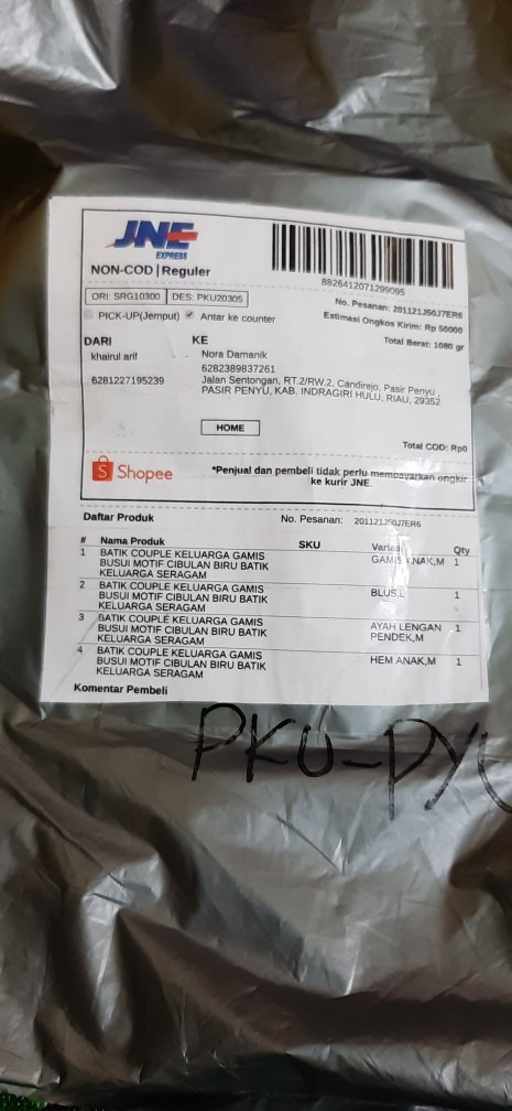 Strpe94033 Baju Batik Keluarga Batik Couple Keluarga Baju Batik Seragam Cibulan Biru