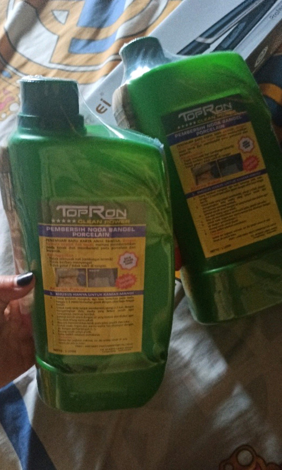 Topron Clean Power Pembersih Kerak Keramik Kamar Mandi 1 Liter