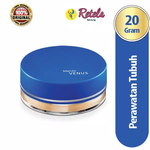 Marcks Venus Loose Powder 02 Natural Beige / Bedak Tabur Marcks / Marcks Loose Powder