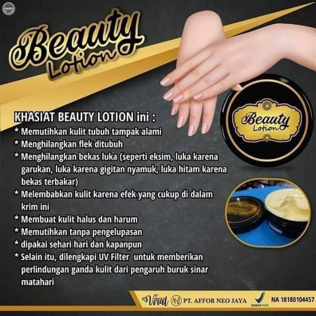 BEAUTY LOTION ORIGINAL / BL BEAUTY LOTION VIRAL ORIGINAL