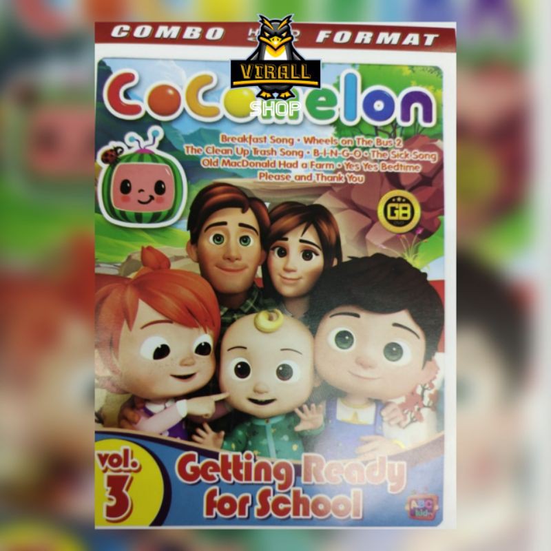 KASET LAGU ANAK "COCOMELON VOL.3"