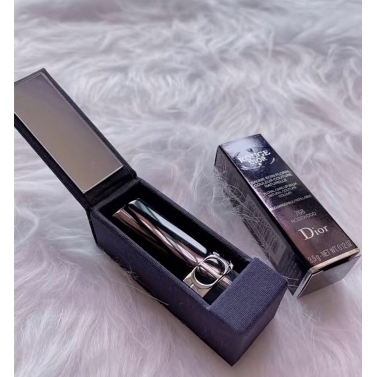 Dior Lipstick Case / Holder with Logo hardware and Mirror