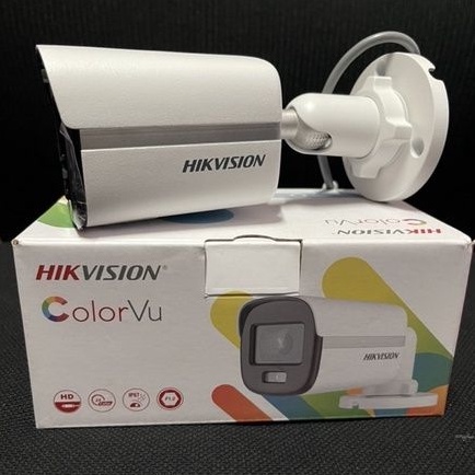 Camera cctv hikvision full color + mic audio 5mp DS-2CE70KF0T-MFS // DS-2CE10KF0T-FS