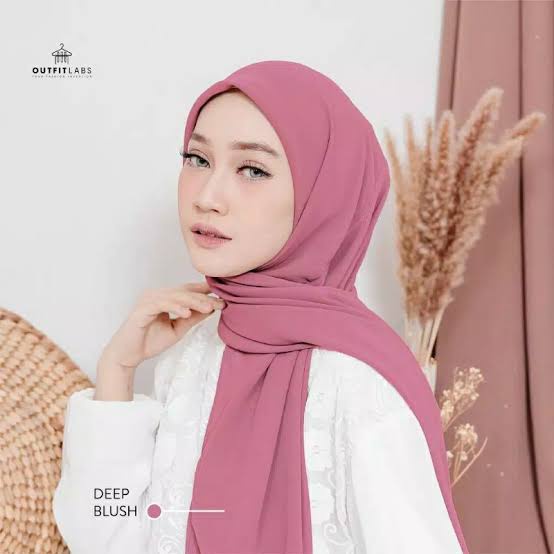 Pashmina square 180x75 cm ceruty baby doll premium | pashmina instan | shawl