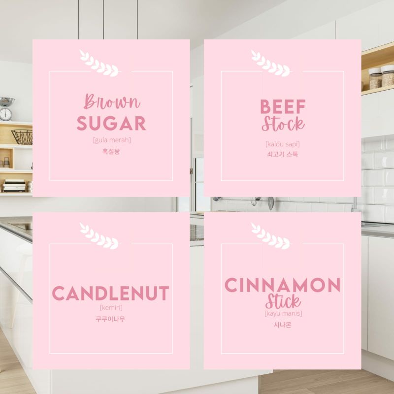 

Sticker Label Nama Bumbu Pinky Seasoning Aesthetic
