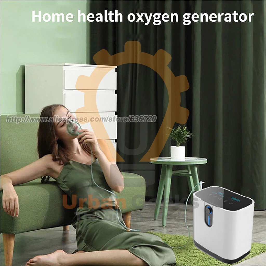 Oxygen Concentrator 1L-7L Adjustable Household 93 Percent Oxygen